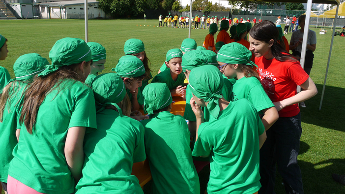 Una fase della giornata conclusiva del progetto Mini Meteo 2018
