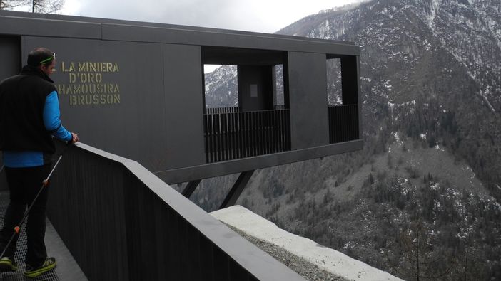 Alla scoperta dell'oro Galleria 6 di Chamousira a Brusson