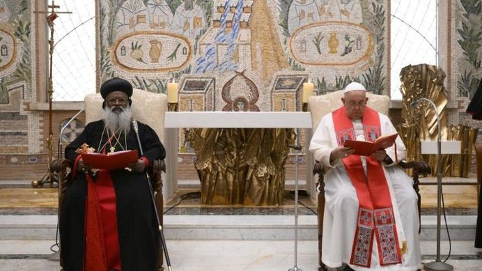 PAPA: guarire dalle ferite tra noi cristiani, avanti insieme verso l’unità PAPA: guarire dalle ferite tra noi cristiani, avanti insieme verso l’unità