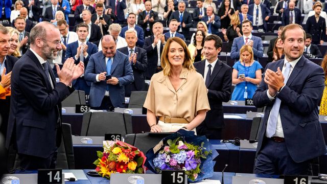 Roberta Metsola, confermata presidente del Parlamento europeo