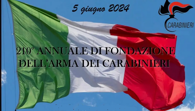 PIAZZA CHANOUX DI AOSTA COLMA DI EMOZIONE PER IL 210° ANNIVERSARIO DELL'ARMA DEI CARABINIERI
