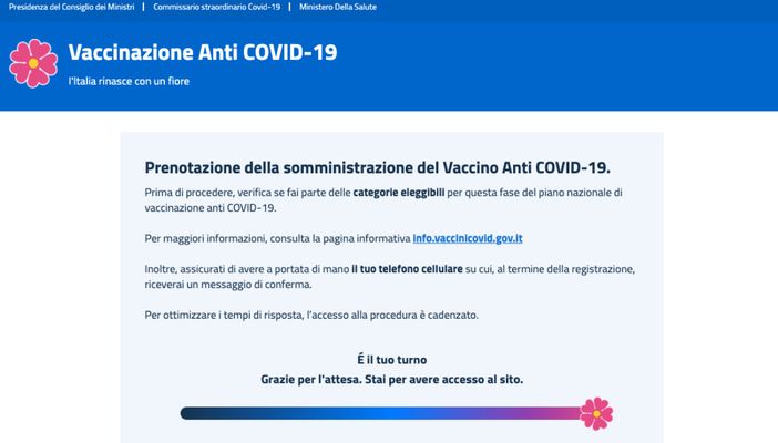 Sbloccate prenotazioni terza dose anti Covid sul portale di Poste Italiane