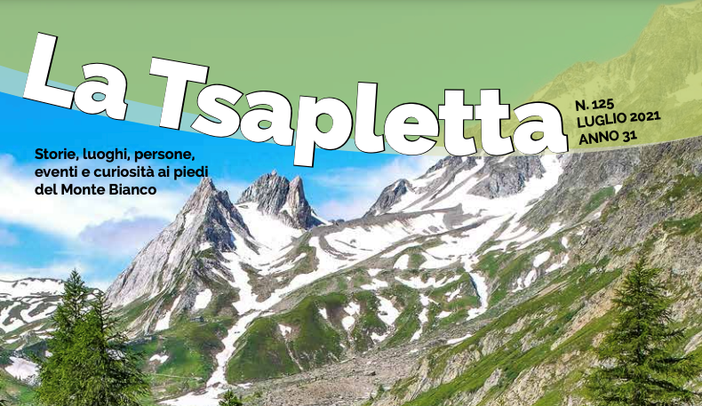 La Tsapletta  nelle edicole di Courmayeur
