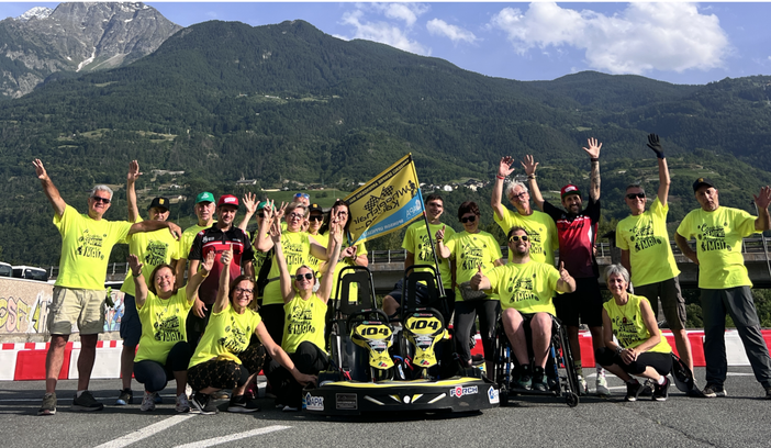 A tutto gas, anche con le ruote sbagliate