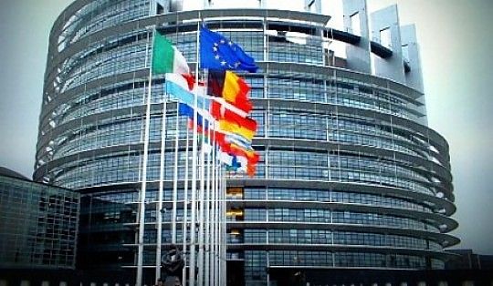 Il Parlamento europeo a Bruxelles
