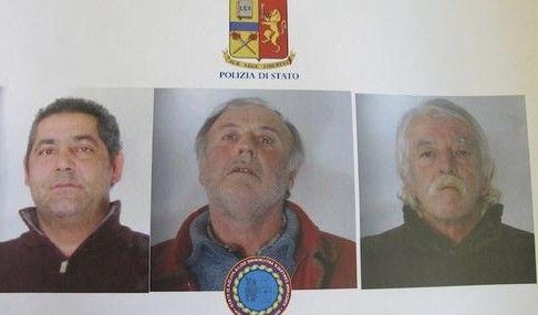 Da sinistra Renato Quendoz, Salvatore Agostino e Corrado Daudry