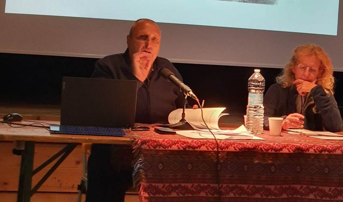 Nelle foto Michele Musso, presidente alla sinistra e Alessandra Busso Nelle foto Michele Musso, presidente alla sinistra e Alessandra Busso