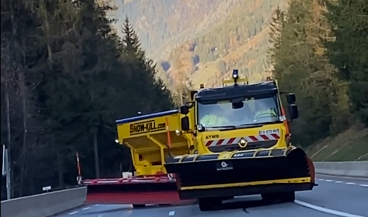 Le « Snow-Kill » en démonstration pour les équipes ATMB en octobre dernier Le « Snow-Kill » en démonstration pour les équipes ATMB en octobre dernier