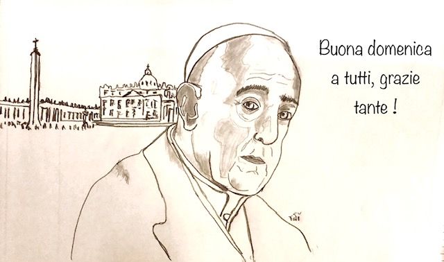 Il Papa a sorpresa durante la messa a San Pietro: "Grazie di cuore"