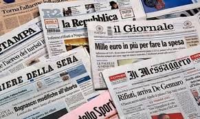 LE PRIME PAGINE DEI QUOTIDIANI DI OGGI 10 GENNAIO