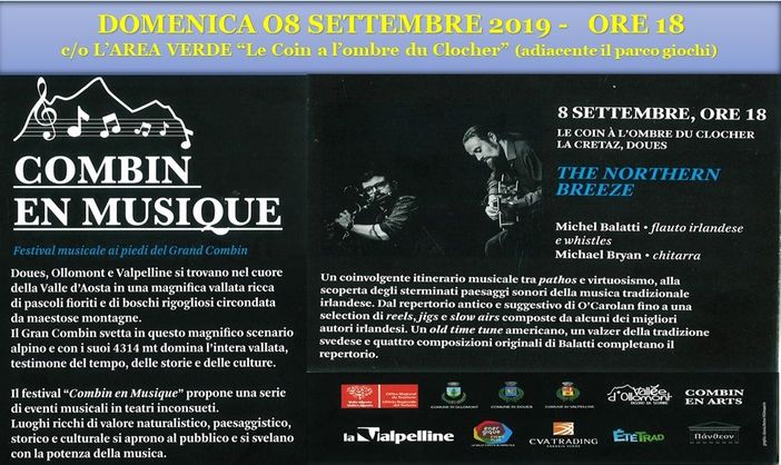 A Doues scende il sipario su Combin en Musique A Doues scende il sipario su Combin en Musique