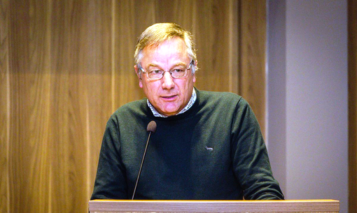 Giulio Grosjacques, sindaco di Brusson Giulio Grosjacques, sindaco di Brusson