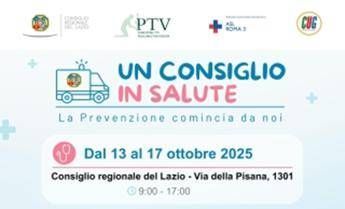 Nel Lazio torna un 'Consiglio in Salute', programma gratuito di prevenzione