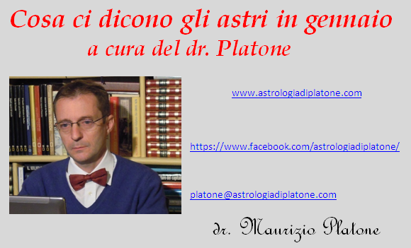 L'OROSCOPO NEL MESE DI GENNAIO 2020
