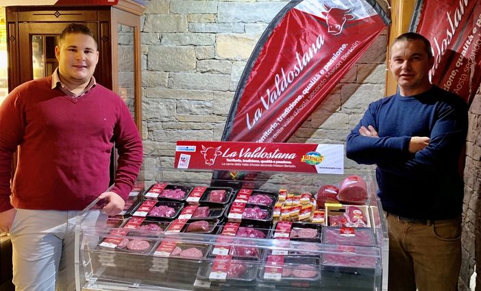 I fratelli Alexandre (sn) e Guido Bertolin