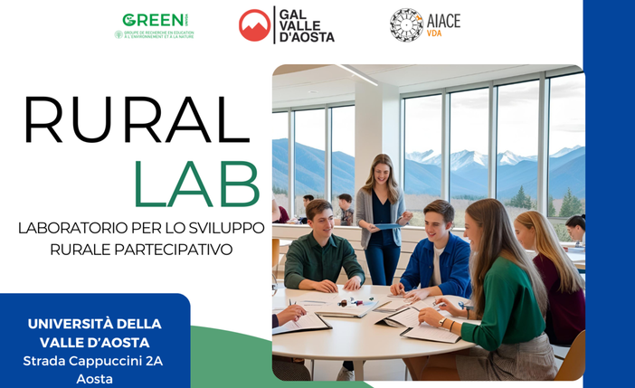 Siglata una convenzione tra GAL Valle d’Aosta e Università: al via “Rural Lab” per i giovani