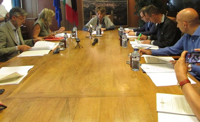 La Giunta regionale in riunione