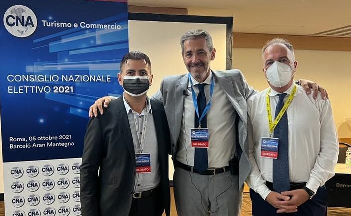 Da sn Salvatore Addario, Marco Misischia Da sn Salvatore Addario, Marco Misischia