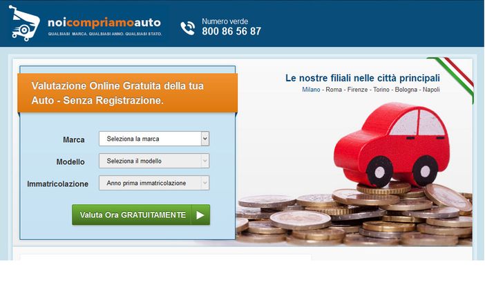 AUTO: Noicompriamoauto.it: dalla Germania ora anche in Italia