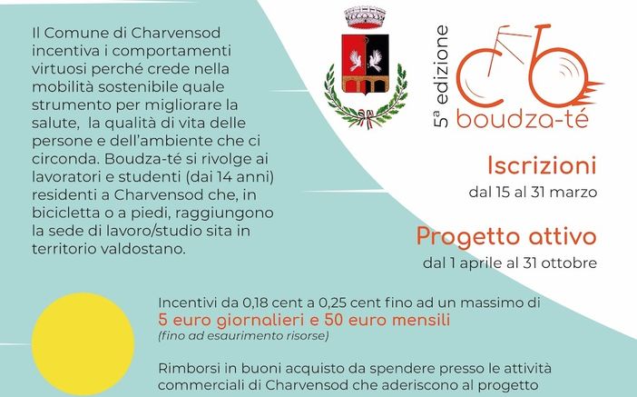 A Charvensod la quinta edizione del progetto Boudza-té A Charvensod la quinta edizione del progetto Boudza-té