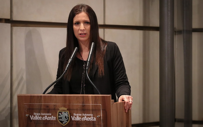 Emili Rini leader di Front Valdôtain e Presidente del Consiglio Valle Emili Rini leader di Front Valdôtain e Presidente del Consiglio Valle