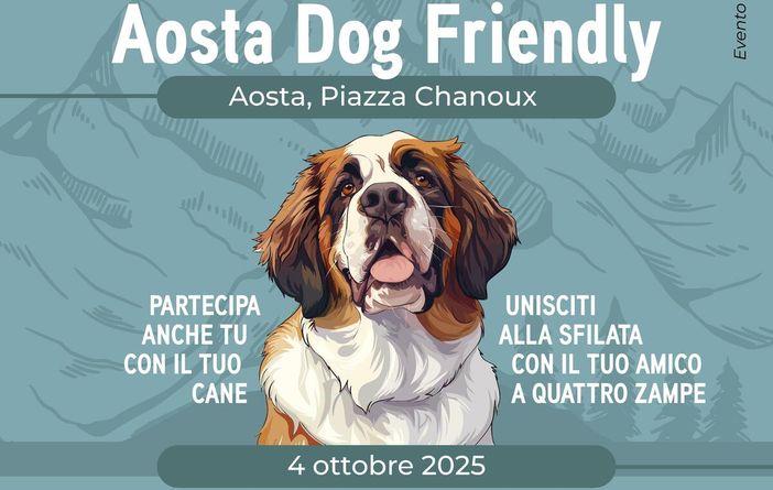 In piazza Chanoux la festa degli amici a 4 zampe con “Aosta Dog Friendly”