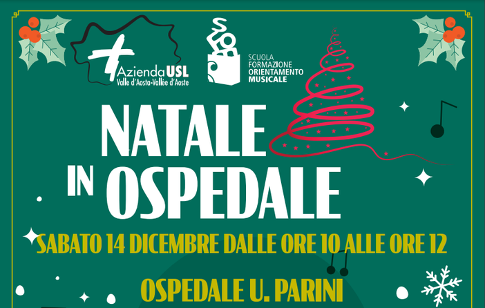 "Natale in Ospedale": Musica tra i reparti in collaborazione con la Sfom