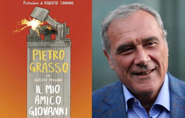 Pietro Grasso presenta il suo libro "Il mio amico Giovanni" Pietro Grasso presenta il suo libro "Il mio amico Giovanni"