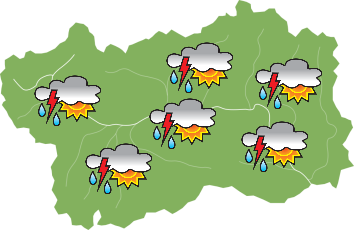 Baruffa tra aria calda e fredda tra sabato e domenica