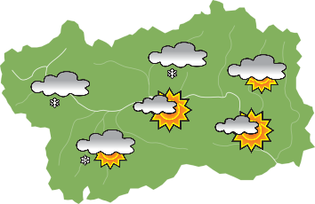 Incursione del freddo nel fine settimana valdostano