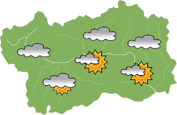 Fresche giornate di sole sulla Valle