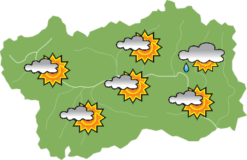 Torna il caldo africano sulla Valle Torna il caldo africano sulla Valle