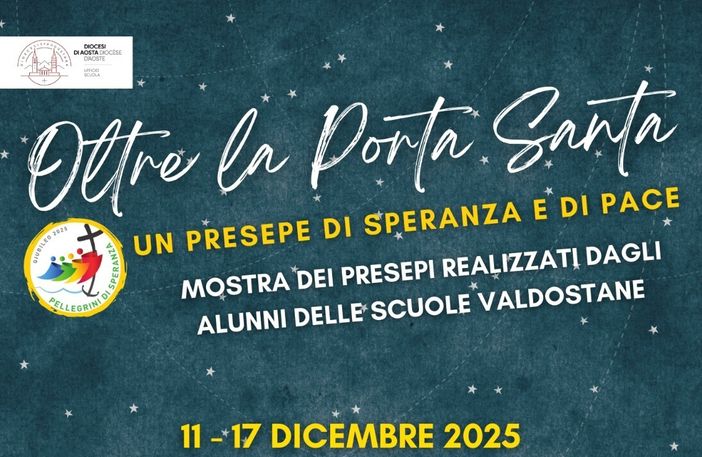 Oltre la Porta Santa: Al Seminario maggiore di Aosta un presepe di speranza e di pace