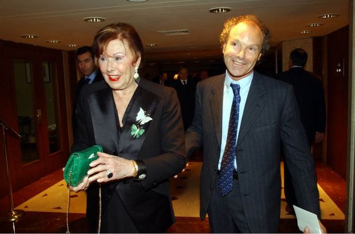 Maria Girani con il figlio Marco Bianchi Milella (immagine tratta da www.dagospia.com)