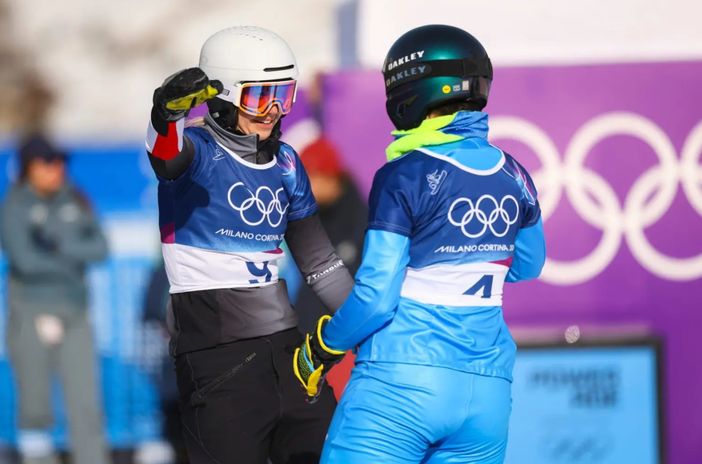 Dalmasso bronzo nello slalom parallelo gigante donne di Snowboard Dalmasso bronzo nello slalom parallelo gigante donne di Snowboard