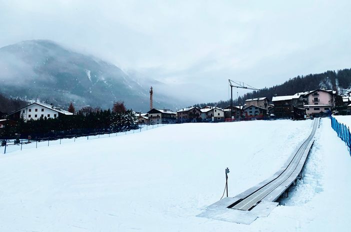 Cogne ha aperto gli anelli di fondo e pista apprendisti sciatori Cogne ha aperto gli anelli di fondo e pista apprendisti sciatori