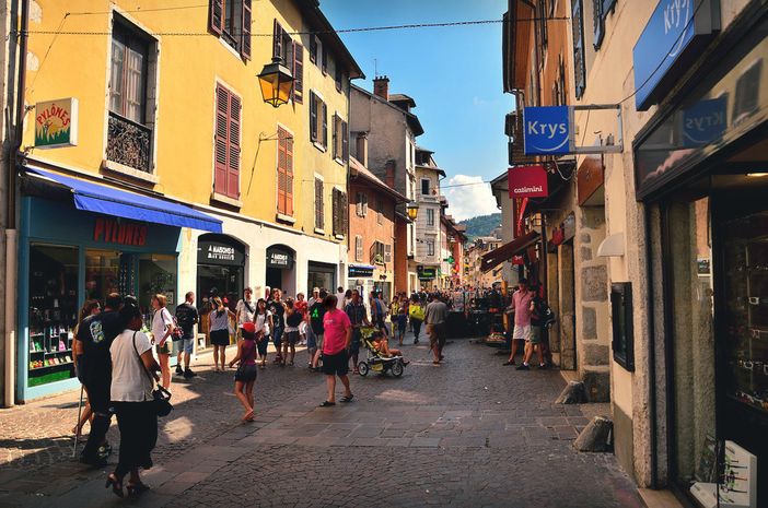 Rue Carnot à Annecy