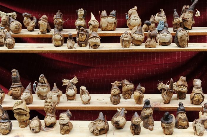 Espositrici alla Foire de Donnas