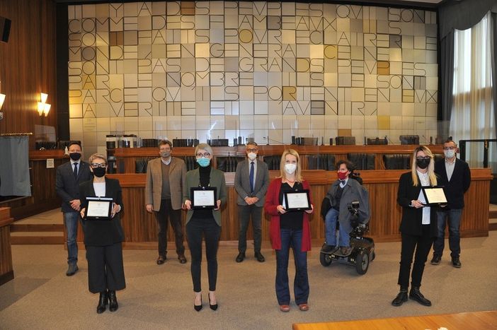 Le vincitrici dell'edizione 2020 del Premio