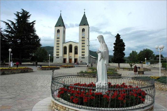 La chiesa di San Giacomo a Medjugorje