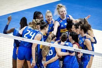 Italia vince Nations League, azzurre battono Brasile 3-1 in finale Italia vince Nations League, azzurre battono Brasile 3-1 in finale