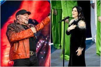 Vasco Rossi difende Laura Pausini: "Inno impeccabile, andate a farvi fottere"