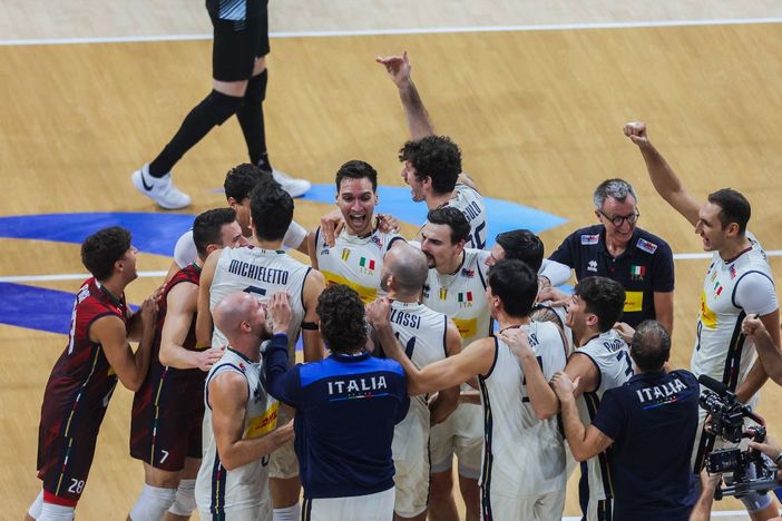 Azzurri in semifinale ai Mondiali di volley, 3-0 al Belgio