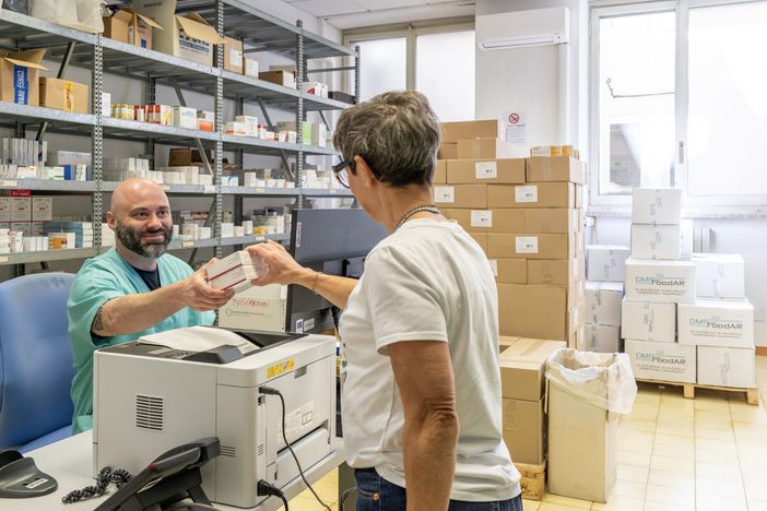 Punto distribuzione per i citadini