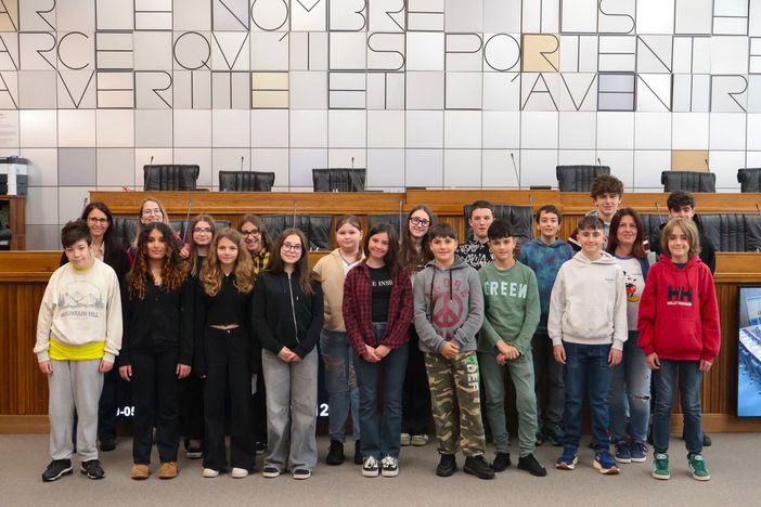 Gli studenti di Morgex al Consiglio Valle: una lezione di cittadinanza attiva