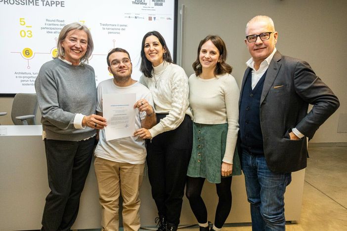 Da sx Roberta Balbis, Lorenzo Ray Diotis Simonetta, Silvia Lai, Federica Magliano, Fabio Bolzoni