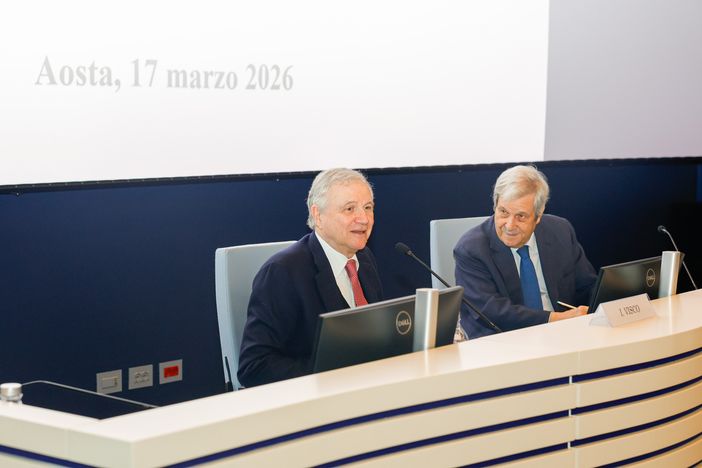 Ignazio Visco e Pietro Passerin d'Entreves