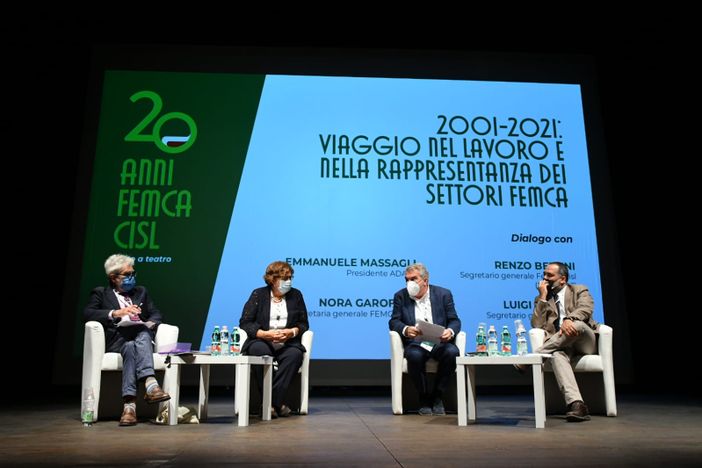 Ventennale Femca. Sbarra: “Da sempre avanguardia di contrattazione, innovazione e rappresentanza”