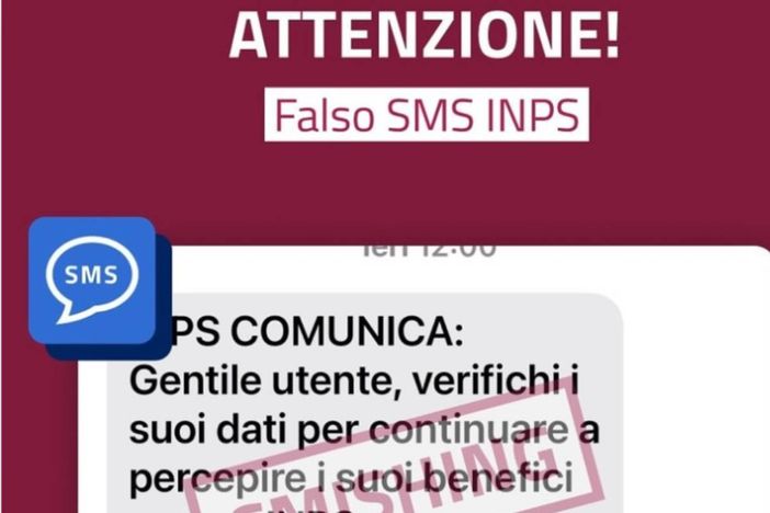 L’Inps mette in guardia rispetto a una nuova truffa che gira via SMS