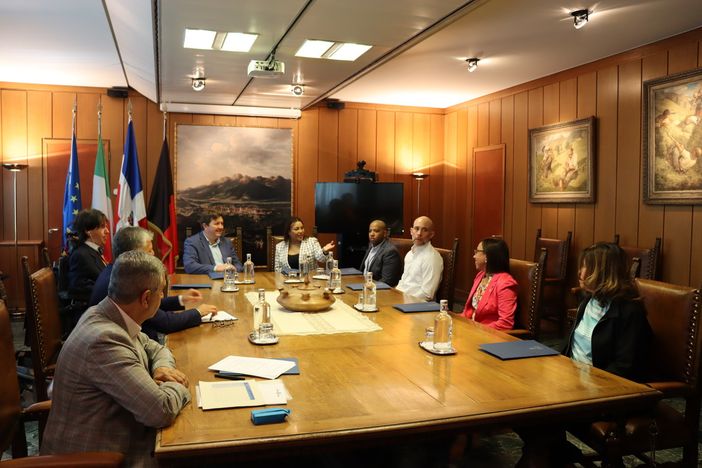 Visita della Console della Repubblica Dominicana Visita della Console della Repubblica Dominicana